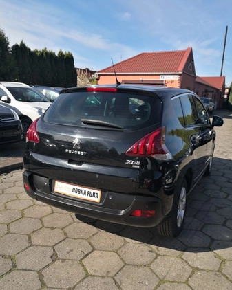 Peugeot 3008 cena 38900 przebieg: 198000, rok produkcji 2015 z Chodzież małe 326